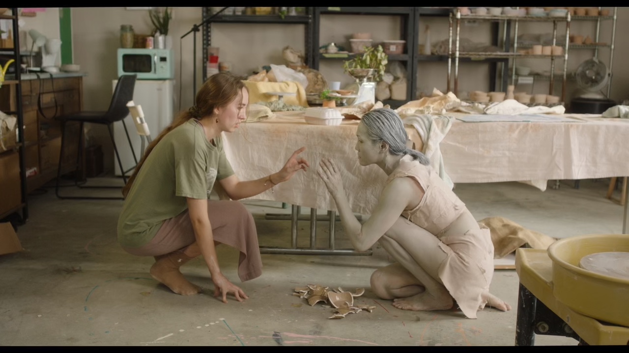 A frame from Jinqi Zhang’s film reel